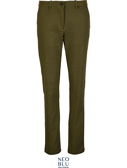 Women Dámské chino kalhoty deep khaki model 22500241 - NEOBLU