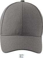 NEOBLU Tom 6 panelová kšiltovka 24.3204 grey melange