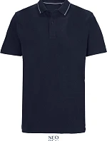 NEOBLU Orel Unisex piqué polo z hrubej bavlny 24.4337 night blue