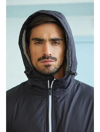 Teplá unisex parka deep black model 22466418 - NEOBLU Teplá unisex parka deep black model 22466418 - NEOBLU