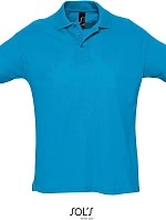 SOL'S Summer II Piqué polo 25.1342 aqua