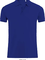 SOL'S Phoenix Men Pánske elastické polo tričko s piké vzorom 25.1708 ultramarínová modrá