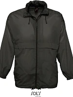 SOL'S Surf Unisex vetrovka 25.2000 čierna