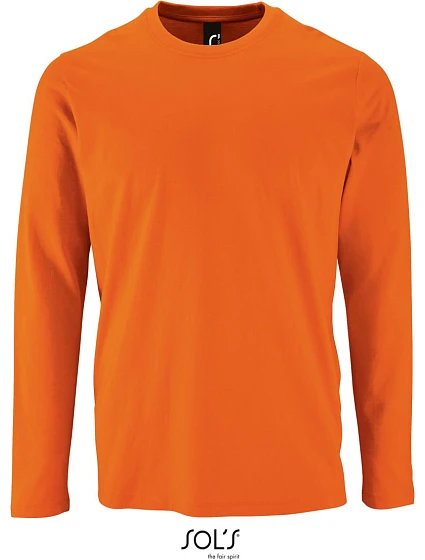 SOL'S Imperial LSL Men Pánske tričko s dlhým rukávom 25.2074 oranžové SOL'S Imperial LSL Men Pánske tričko s dlhým rukávom 25.2074 oranžové