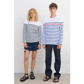 SOL'S LSL Women Dámské pruhované tričko s dlouhým rukávem white/navy model 22521425 SOL'S LSL Women Dámské pruhované tričko s dlouhým rukávem white/navy model 22521425