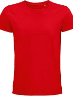 SOL'S Pioneer Men Pánske tričko z bio bavlny 25.3565 jasne červené