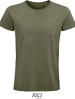 SOL'S Pioneer Men Pánske tričko z bio bavlny 25.3565 khaki