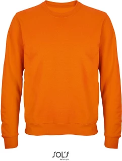 SOL'S Columbia Unisex mikina 25.3814 oranžová