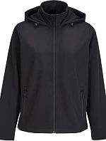 SOL'S Race Hooded Women Dámska 2-vrstvová softshellová bunda s kapucňou 25.4448 čierna