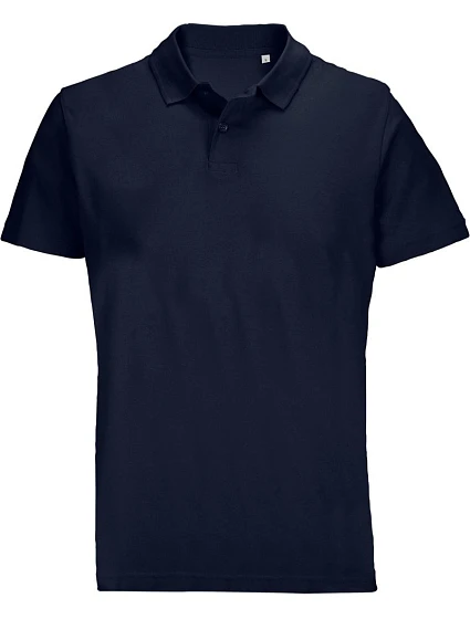 SOL'S Pulse Unisex polo s piké vzorom 25.4502 francúzska námornícka modrá