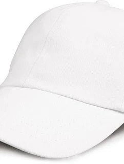 Result Headwear RC 024X 6-panelová nízkoprofilová čiapka s kšiltom 28.024X biela