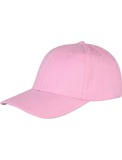 Result Headwear RC 081X 6-panelová nízkoprofilová čiapka s kšiltom 28.081X ružová