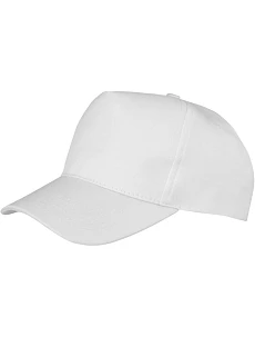 Result Headwear RC 084X 5-panelová čiapka s kšiltom 28.084X biela