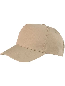 Result Headwear RC 084X 5-panelová čiapka 28.084X khaki