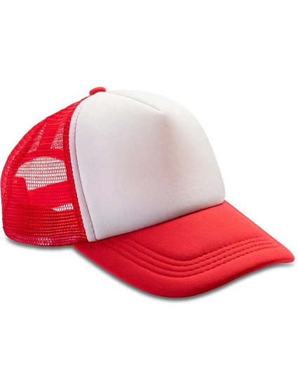 Result Headwear RC 089X 5-panelová sieťovaná čiapka „Detroit“ 28.089X červená/biela Result Headwear RC 089X 5-panelová sieťovaná čiapka „Detroit“ 28.089X červená/biela