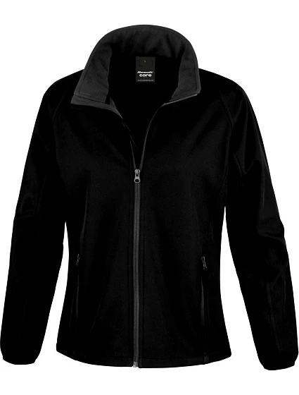 Result R 231F Dámská 2-vrstvá softshell bunda "Printable" 30.231F black/black Result R 231F Dámská 2-vrstvá softshell bunda "Printable" 30.231F black/black