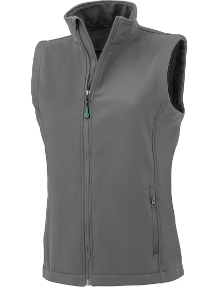 Result R 902F Dámská 2-vrstvá softshell vesta "Printable" 30.902F workguard grey