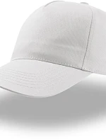 Atlantis Headwear Start Five 5-panelová bejzbalová čiapka „Start Five“ 33.0038 biela