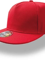 Atlantis Headwear Snap Five 5 panelová kšiltovka "Snap Five" 33.0064 red