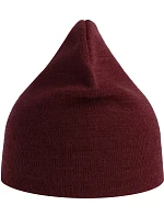 Holly Pletená čepice  burgundy melange model 22479115 - Atlantis Headwear