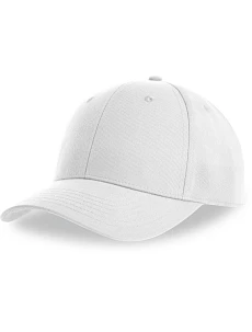 Atlantis Headwear Joshua 6-panelová baseballová čiapka 33.0109 biela