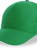 Atlantis Headwear Recy Five 5-panelová bejzbalová čiapka 33.0116 zelená
