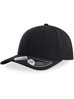 Atlantis Headwear Sand 6-panelová bejzbalová čiapka „Sand“ 33.0200 čierna
