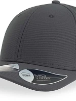 Atlantis Headwear Sand 6-panelová bejzbalová čiapka „Sand“ 33.0200 tmavošedá