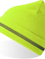 Atlantis Headwear Workout-S Bezpečnostná pletená čiapka 33.0223 žltá fluo