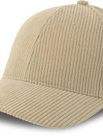Atlantis Headwear Cordy-S 6-panelová manšestrová čiapka 33.0226 stone