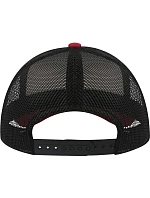 Atlantis Headwear Rapper Canvas-S 5-panelová truckerová čiapka 33.0234 biela/bordová/čierna Atlantis Headwear Rapper Canvas-S 5-panelová truckerová čiapka 33.0234 biela/bordová/čierna