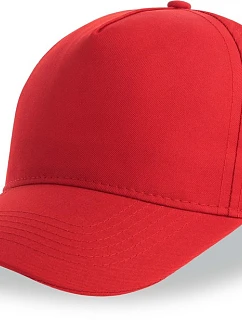 Atlantis Headwear Kid Recy Five Detská 5-panelová čiapka 33.0237 červená
