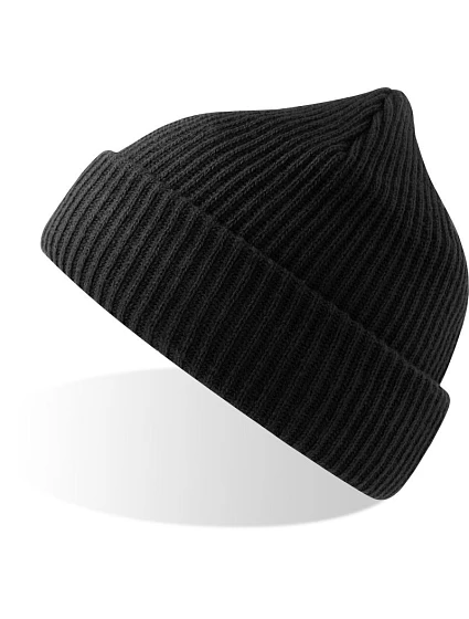 Atlantis Headwear Bill-S Pletená čiapka 33.0239 čierna Atlantis Headwear Bill-S Pletená čiapka 33.0239 čierna