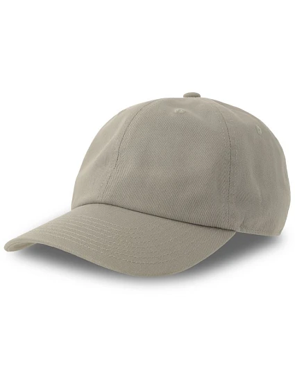 Atlantis Headwear Dad Hat-S 6-panelová bejzbalová čiapka 33.0242 šedá Atlantis Headwear Dad Hat-S 6-panelová bejzbalová čiapka 33.0242 šedá