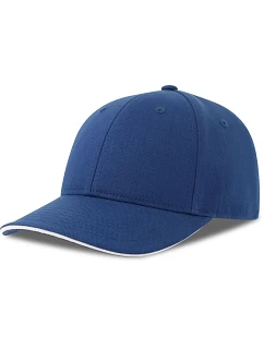 Atlantis Headwear Liberty Sandwich-S 6-panelová bejzbalová čiapka 33.0251 kráľovská modrá/biela