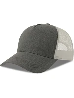 Atlantis Headwear Rapper Cotton-S 5-panelová truckerová čiapka 33.0260 šedá melírovaná/biela Atlantis Headwear Rapper Cotton-S 5-panelová truckerová čiapka 33.0260 šedá melírovaná/biela
