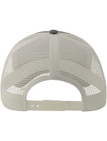 Atlantis Headwear Rapper Cotton-S 5-panelová truckerová čiapka 33.0260 šedá melírovaná/biela Atlantis Headwear Rapper Cotton-S 5-panelová truckerová čiapka 33.0260 šedá melírovaná/biela