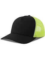 Atlantis Headwear Rapper Cotton-S 5-panelová čiapka typu „trucker“ 33.0260 čierna/žltá fluo Atlantis Headwear Rapper Cotton-S 5-panelová čiapka typu „trucker“ 33.0260 čierna/žltá fluo