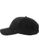 Atlantis Headwear Fam-S 6-panelová čiapka so semišovým vzhľadom 33.0271 čierna
