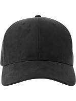 Atlantis Headwear Fam-S 6-panelová čiapka so semišovým vzhľadom 33.0271 čierna