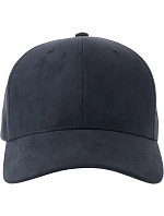 Atlantis Headwear Fam-S 6-panelová čiapka so semišovým vzhľadom 33.0271, tmavomodrá Atlantis Headwear Fam-S 6-panelová čiapka so semišovým vzhľadom 33.0271, tmavomodrá