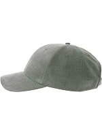 Atlantis Headwear Fam-S 6-panelová čiapka s semišovým vzhľadom 33.0271 šedá Atlantis Headwear Fam-S 6-panelová čiapka s semišovým vzhľadom 33.0271 šedá