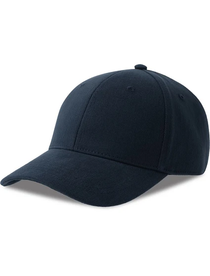 Atlantis Headwear Pilot-S 6-panelová čiapka z hrubej bavlny 33.0273, tmavomodrá Atlantis Headwear Pilot-S 6-panelová čiapka z hrubej bavlny 33.0273, tmavomodrá