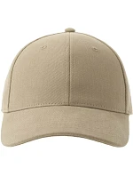 Atlantis Headwear Pilot-S 6-panelová čiapka z hrubej bavlny 33.0273 khaki