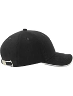 Atlantis Headwear Pilot Piping Sandwich-S 6-panelová ťažká sendvičová čiapka 33.0274 čierna
