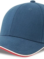 Atlantis Headwear Pilot Piping Sandwich-S – 6-panelová ťažká sendvičová čiapka 33.0274 royal