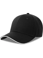 Atlantis Headwear Sport Sandwich-S 6-panelová sendvičová čiapka 33.0275 čierna Atlantis Headwear Sport Sandwich-S 6-panelová sendvičová čiapka 33.0275 čierna