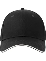 Atlantis Headwear Sport Sandwich-S 6-panelová sendvičová čiapka 33.0275 čierna Atlantis Headwear Sport Sandwich-S 6-panelová sendvičová čiapka 33.0275 čierna