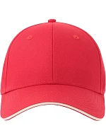 Sport 6 panelová sandwich kšiltovka red model 22450505 - Atlantis Headwear Sport 6 panelová sandwich kšiltovka red model 22450505 - Atlantis Headwear