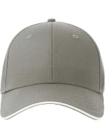 Atlantis Headwear Sport Sandwich-S 6-panelová sendvičová čiapka 33.0275 šedá Atlantis Headwear Sport Sandwich-S 6-panelová sendvičová čiapka 33.0275 šedá